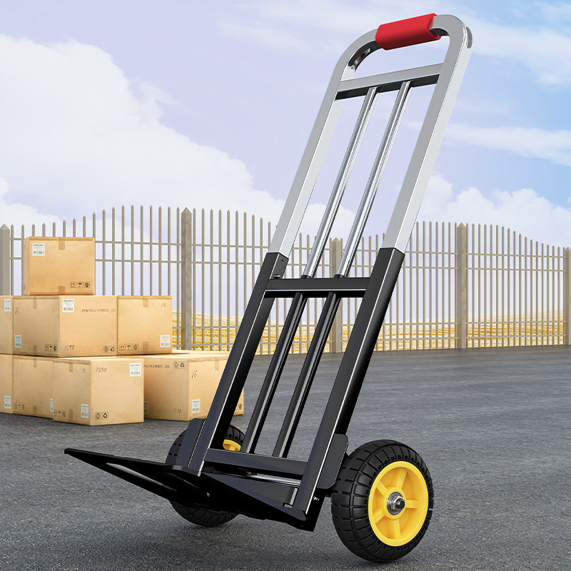 Sports Equipment Trolley - Portable Foldable Hand Trolley Stair Climber