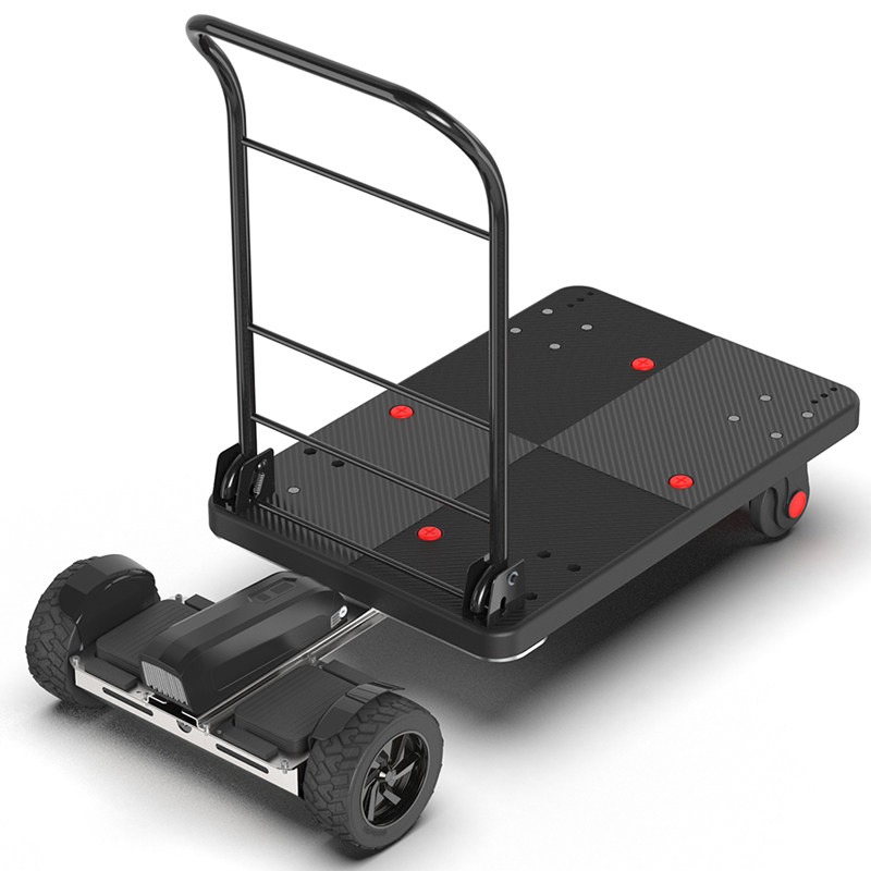 Sports Equipment Trolley - Folding Silent Platform Truck Heavy Duty