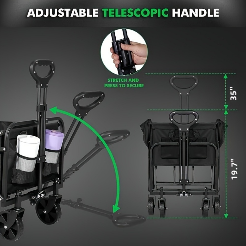 Heavy Duty Foldable Trolley Al – обзор и цена Sports Equipment Trolley