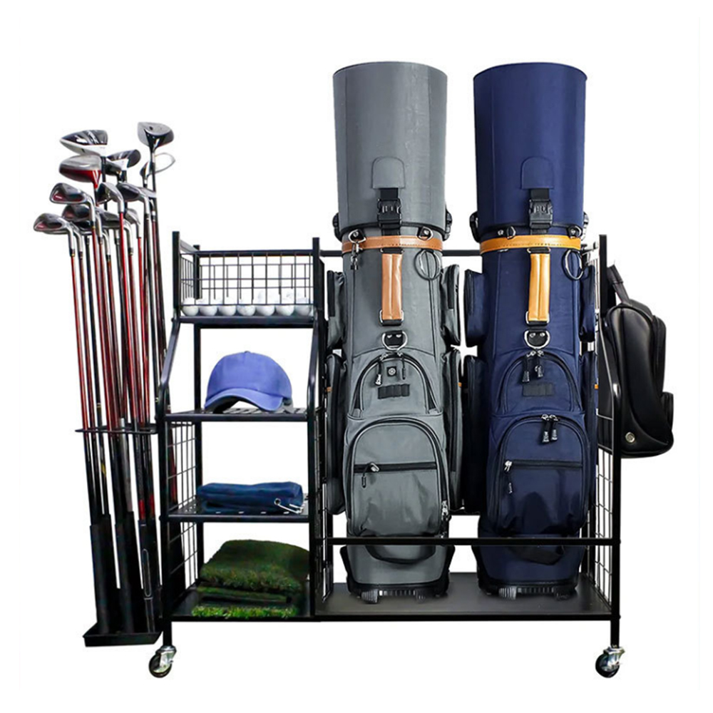 Golf Bag Storage Garage Organi – обзор и цена Sports Equipment Organizer Rack