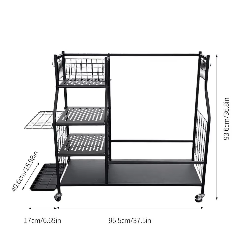 Golf Bag Storage Garage Organi – обзор и цена Sports Equipment Organizer Rack
