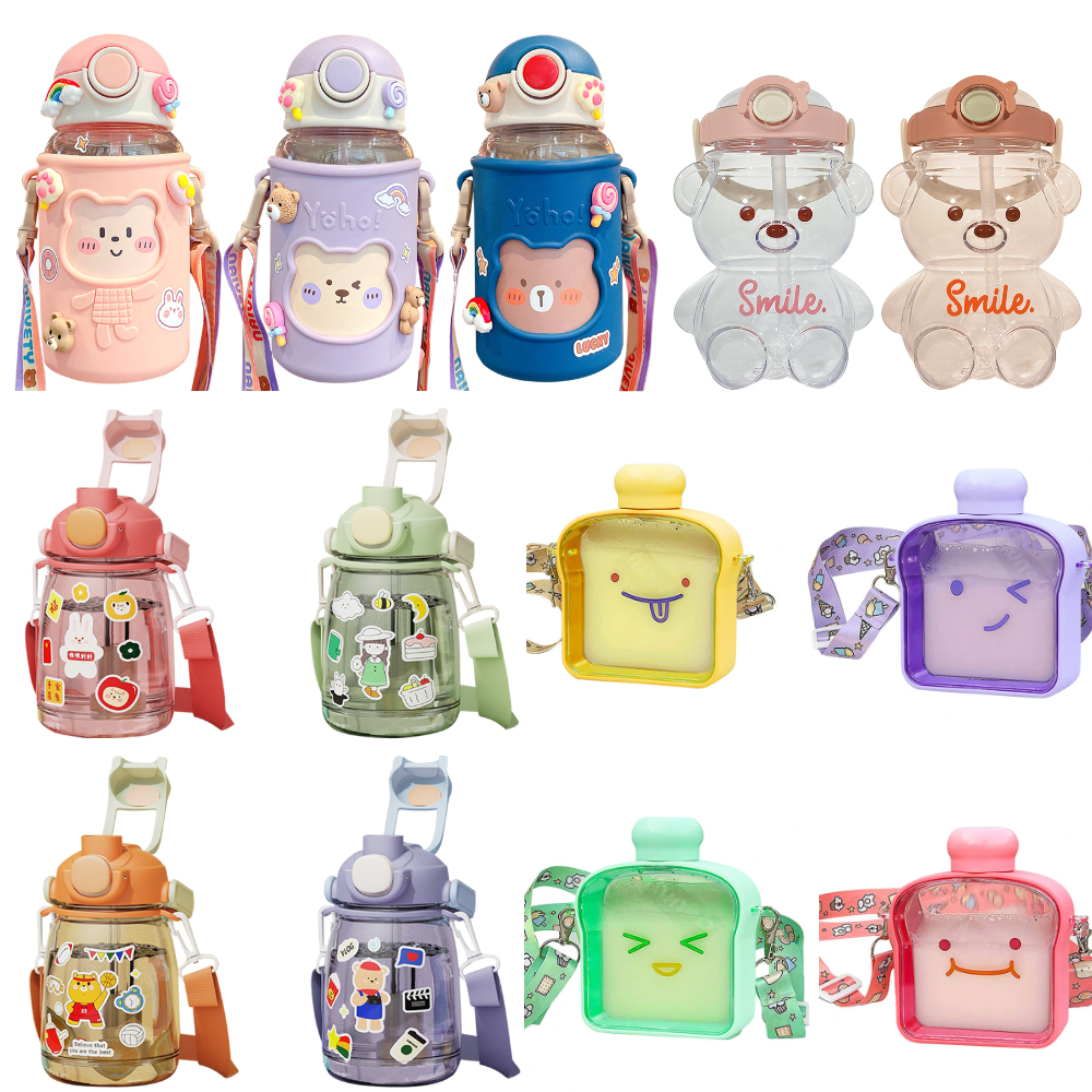 Kawaii Water Bottle Cute Bear  – обзор и цена Sports Equipment 5 Years Old