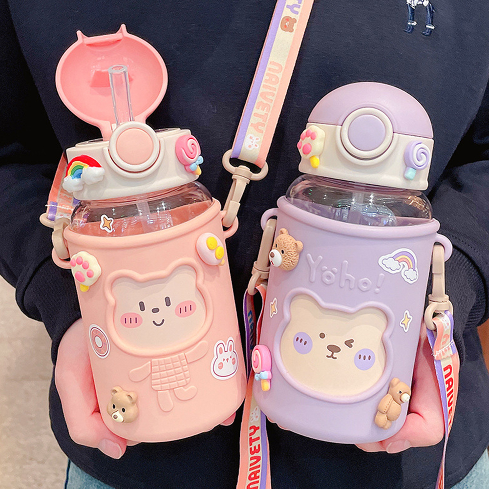 Kawaii Water Bottle Cute Bear  – обзор и цена Sports Equipment 5 Years Old