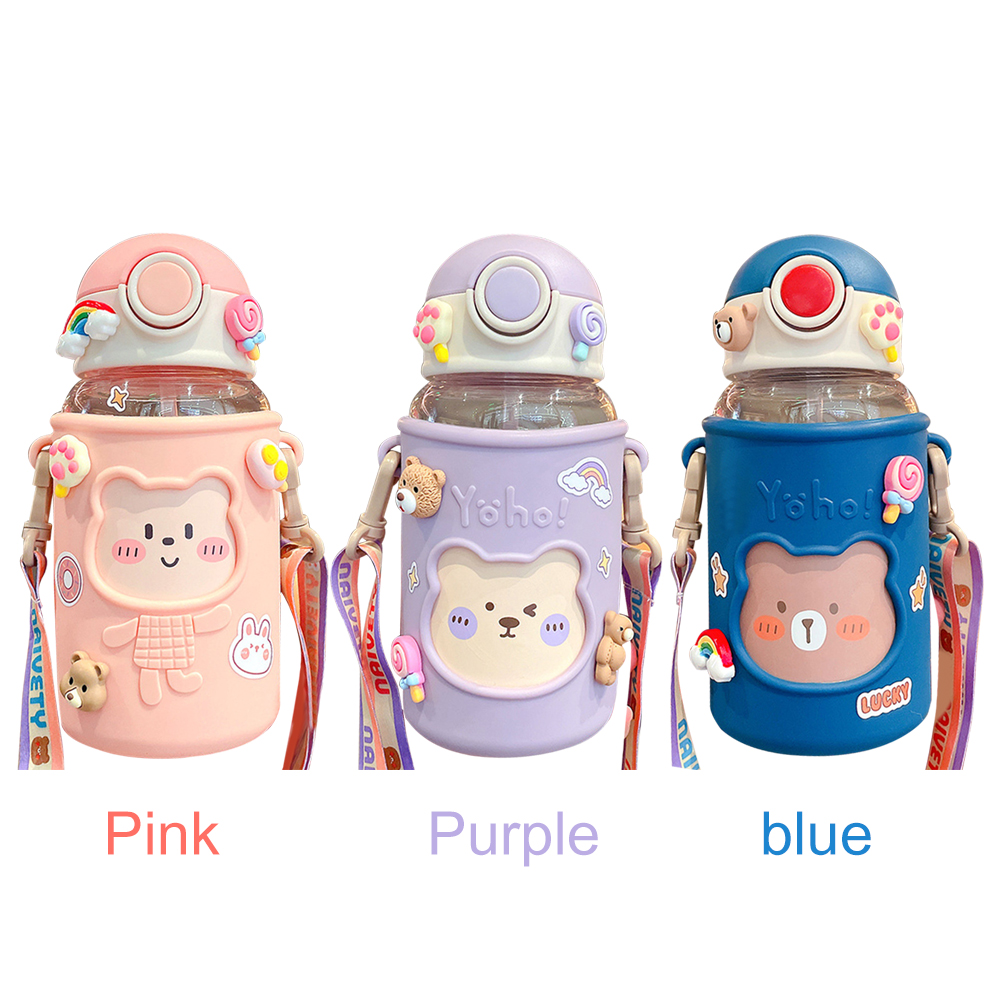 Kawaii Water Bottle Cute Bear  – обзор и цена Sports Equipment 5 Years Old