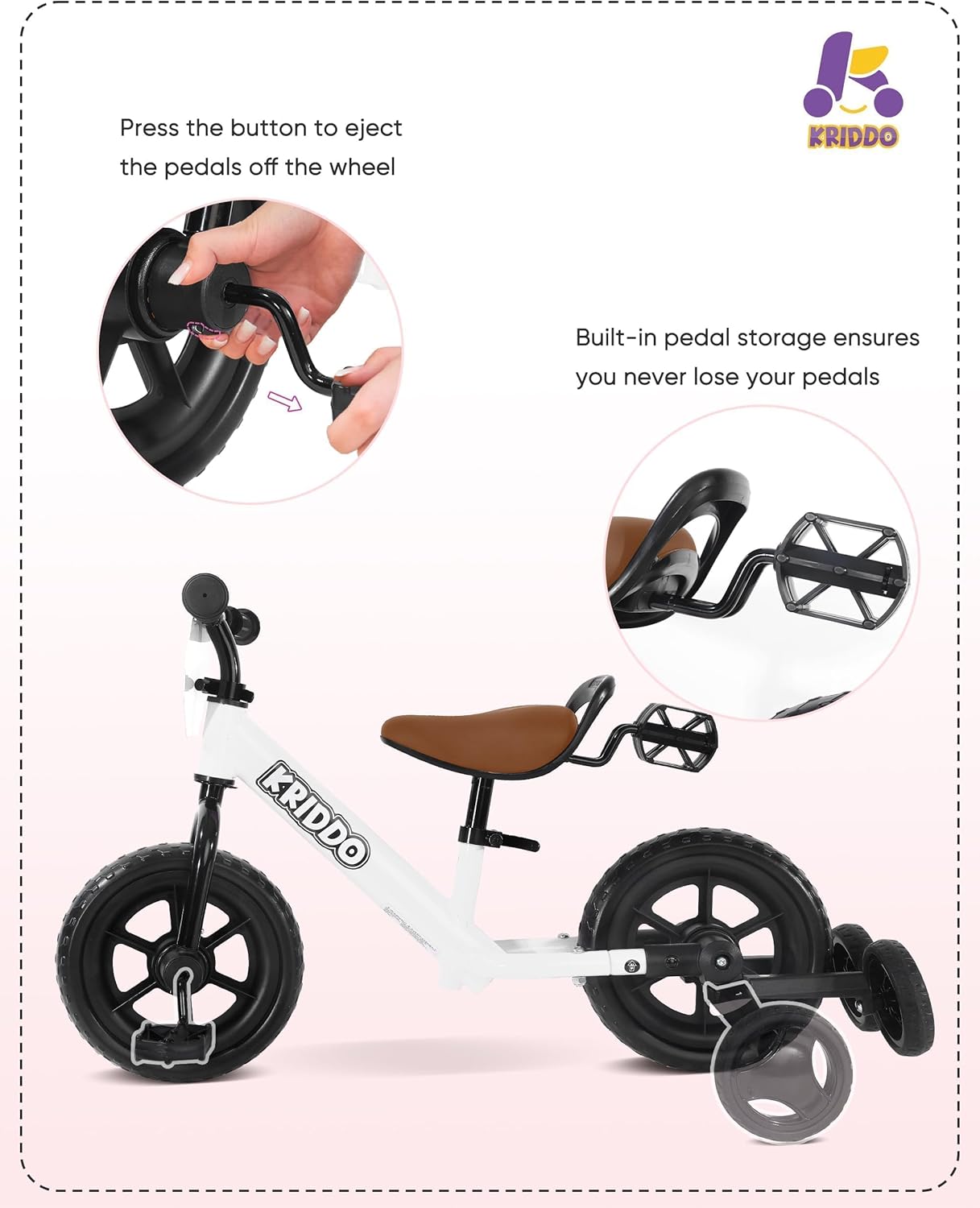2-in-1 Kids Tricycle and Balan – обзор и цена Balance Bike Kids