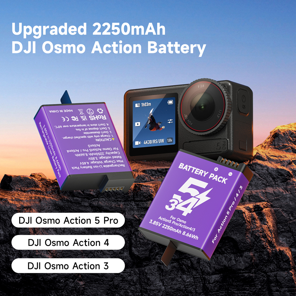 For DJI Osmo Action 5 Pro Batt – обзор и цена Sports Equipment Cabinet