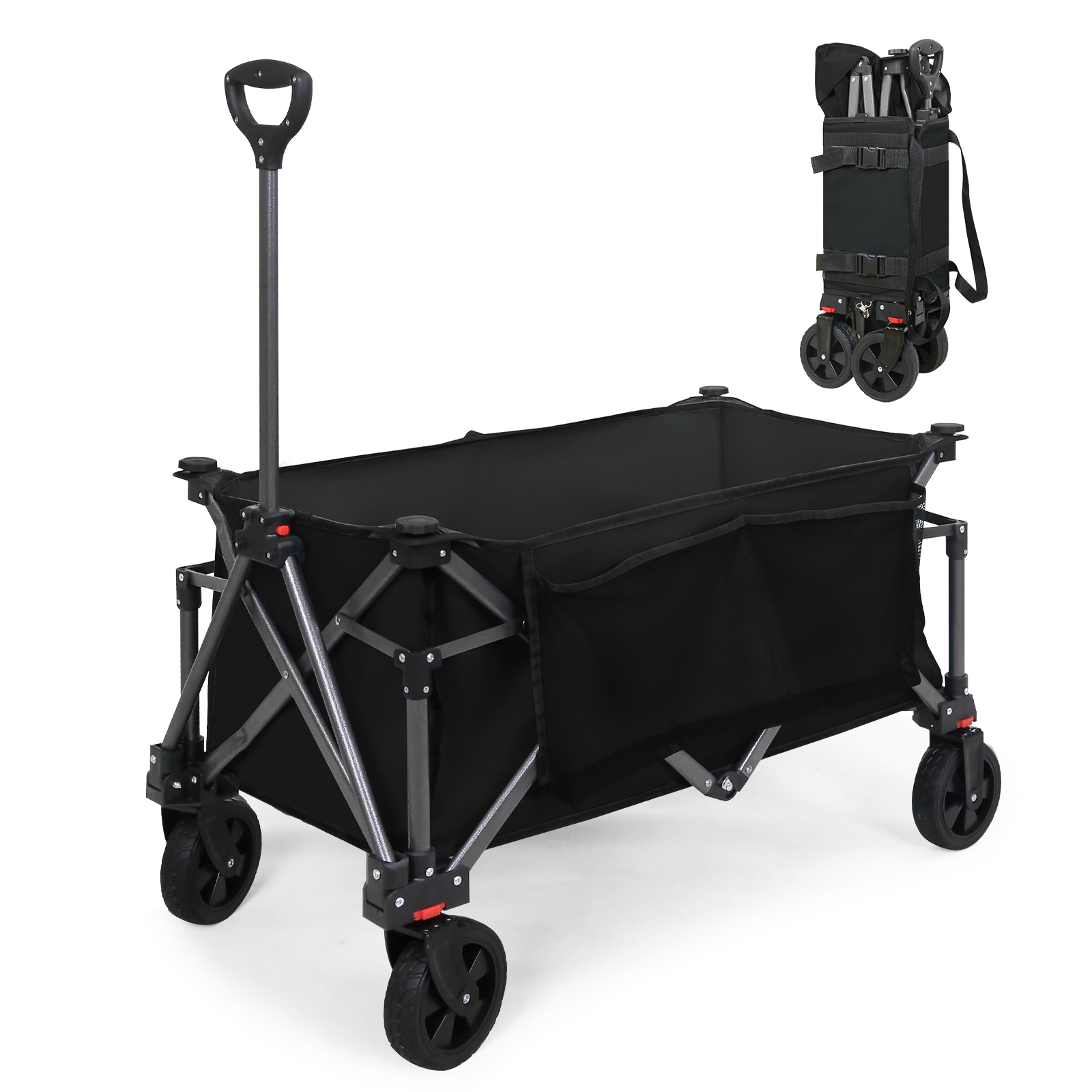 Heavy-Duty Folding Collapsible – обзор и цена Sports Equipment Trolley