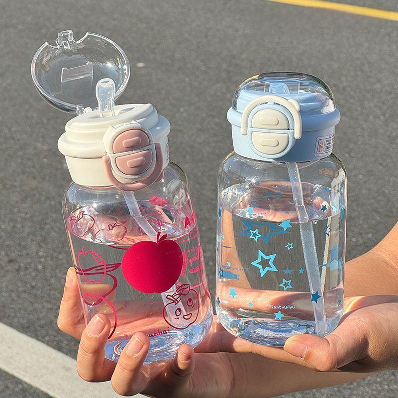 Cute Water Bottle with Straw P – обзор и цена Sports Equipment 5 Years Old