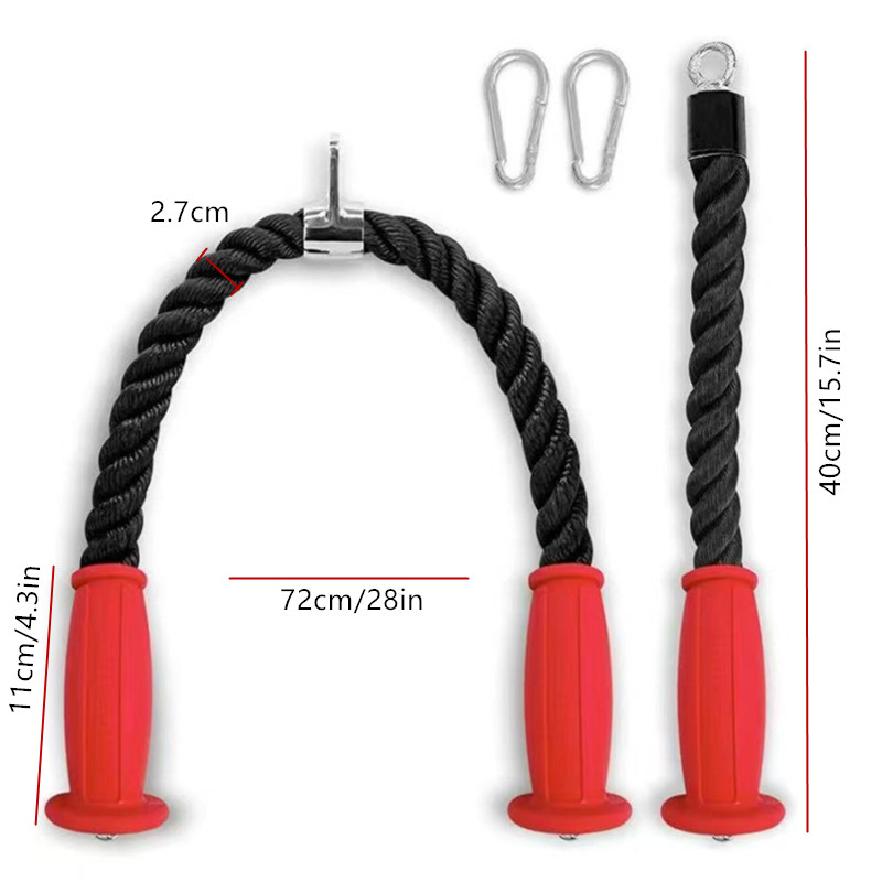 Ergonomic Tricep Ropes Non-Sli – обзор и цена Sports Equipment Suppliers