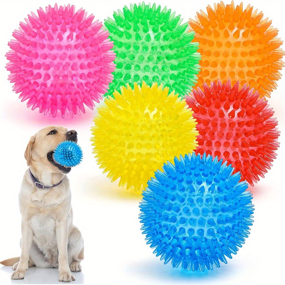 6pcs Dog Toy Balls, Non-Toxic, – обзор и цена Spike Ball Game