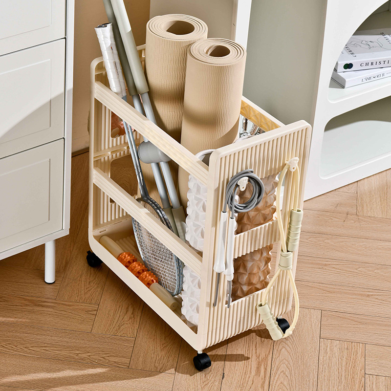 Yoga Supplies Storage Rack Mov – обзор и цена Sports Equipment Trolley
