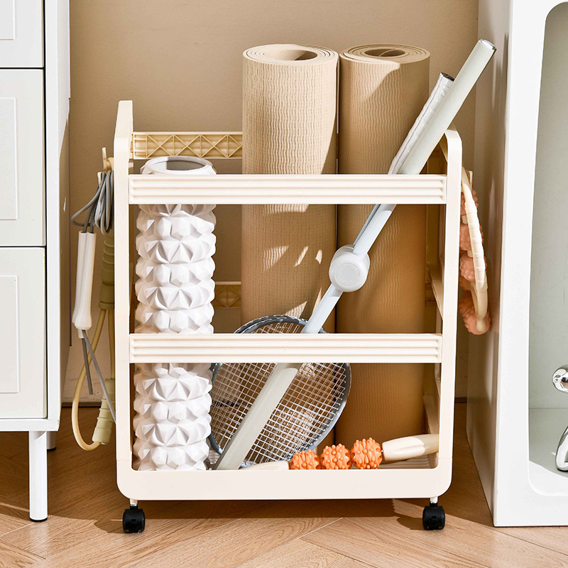 Yoga Supplies Storage Rack Mov – обзор и цена Sports Equipment Trolley
