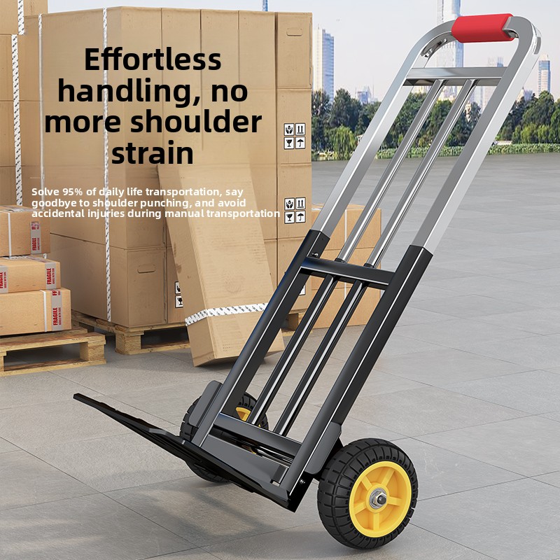 Portable Foldable Hand Trolley – обзор и цена Sports Equipment Trolley