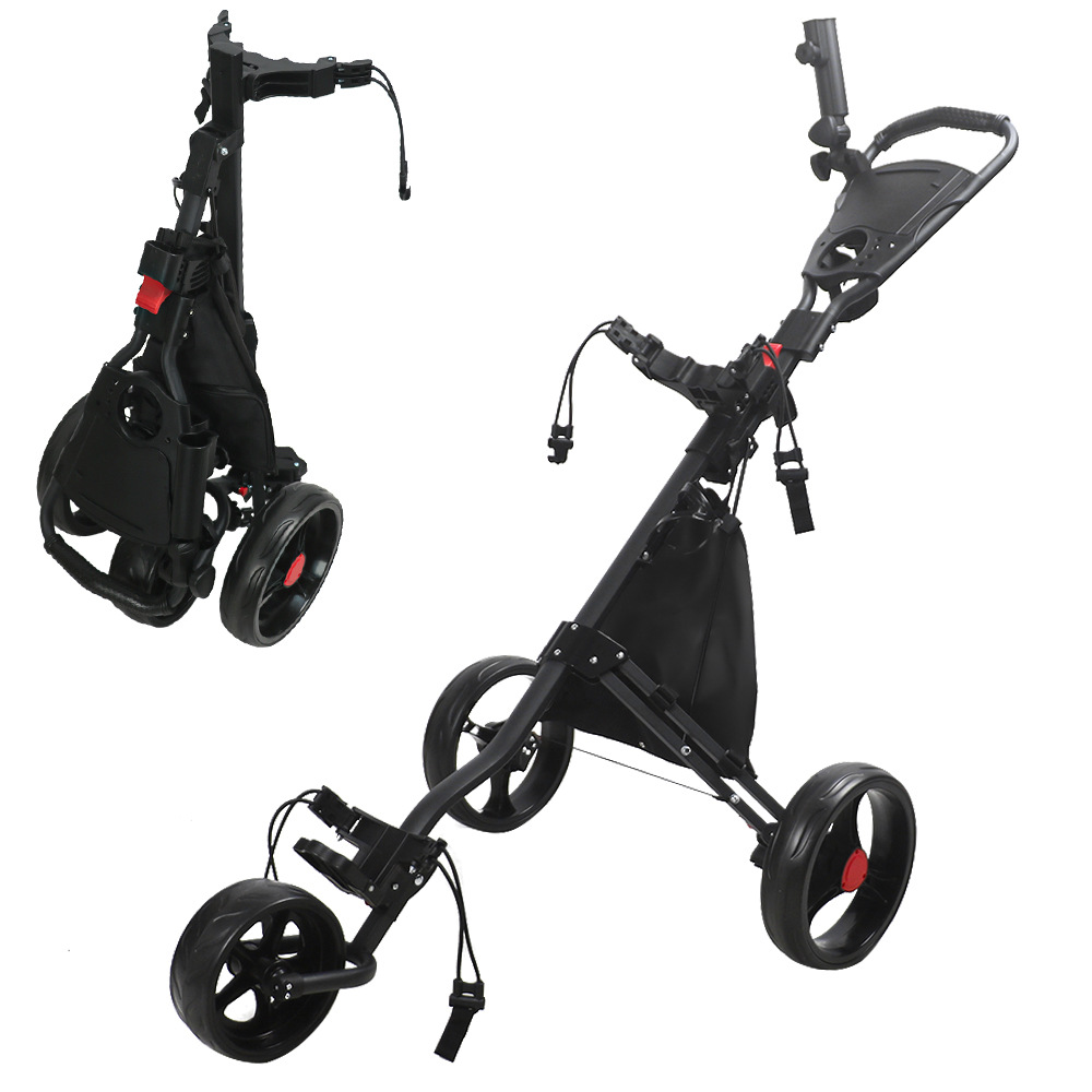 2026 Three-Wheeled Foldable Al – обзор и цена Sports Equipment Trolley