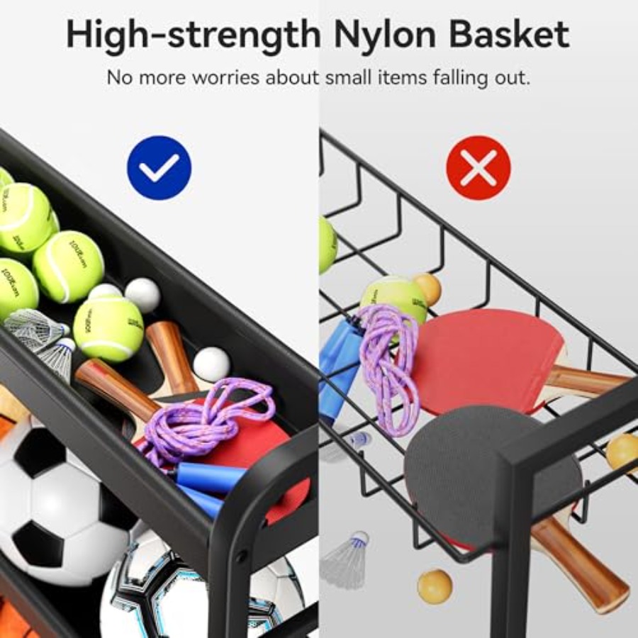 Sports Equipment Organizer Rol – обзор и цена Sports Equipment Organizer Rack