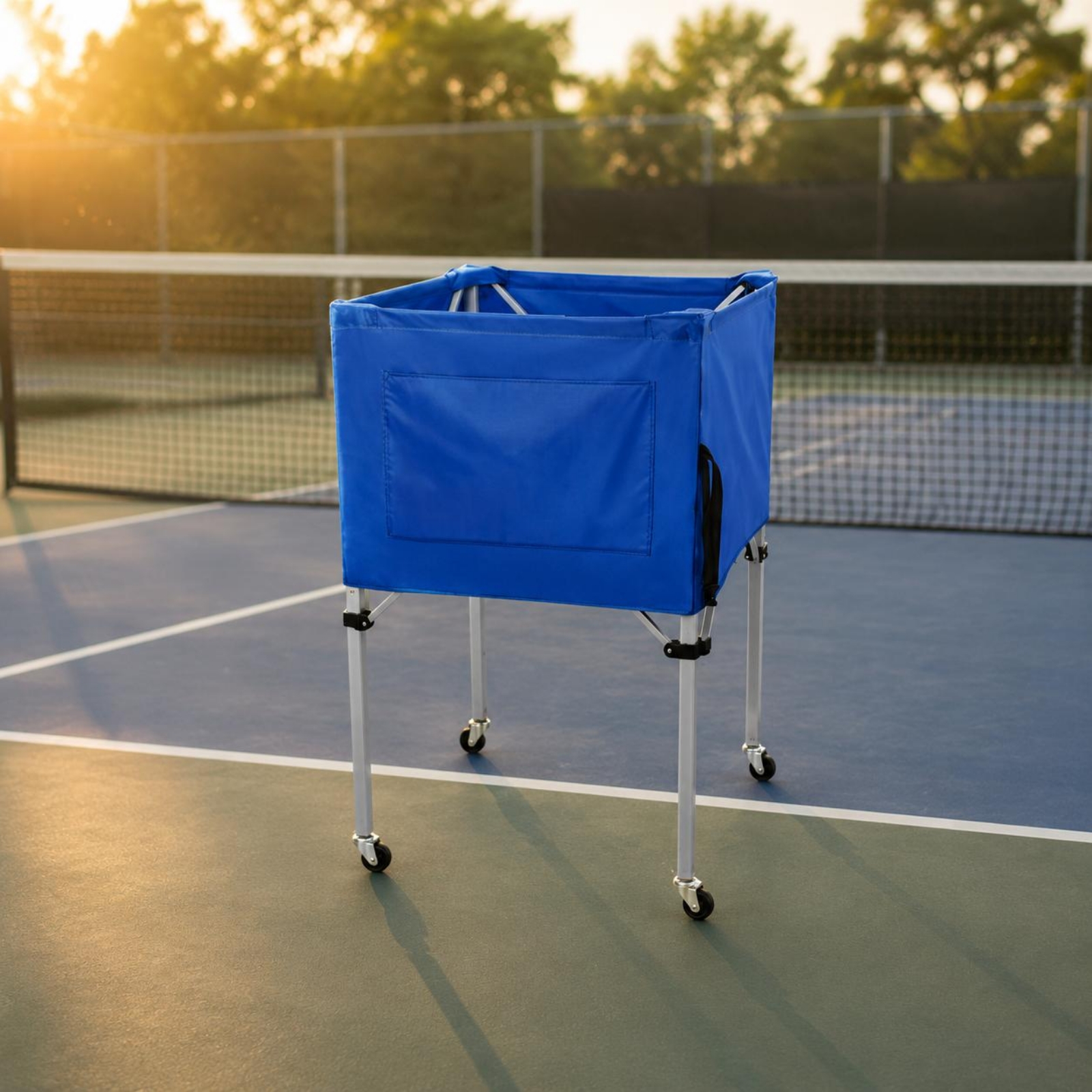 Foldable Tennis Ball Trolley P – обзор и цена Sports Equipment Trolley