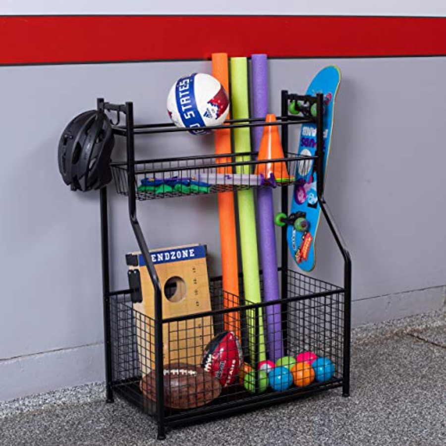 Sports Equipment Ball Organize – обзор и цена Sports Equipment Organizer Rack