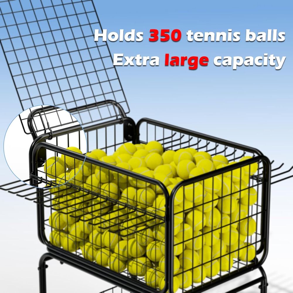 Portable Tennis Ball Cart for  – обзор и цена Sports Equipment Trolley