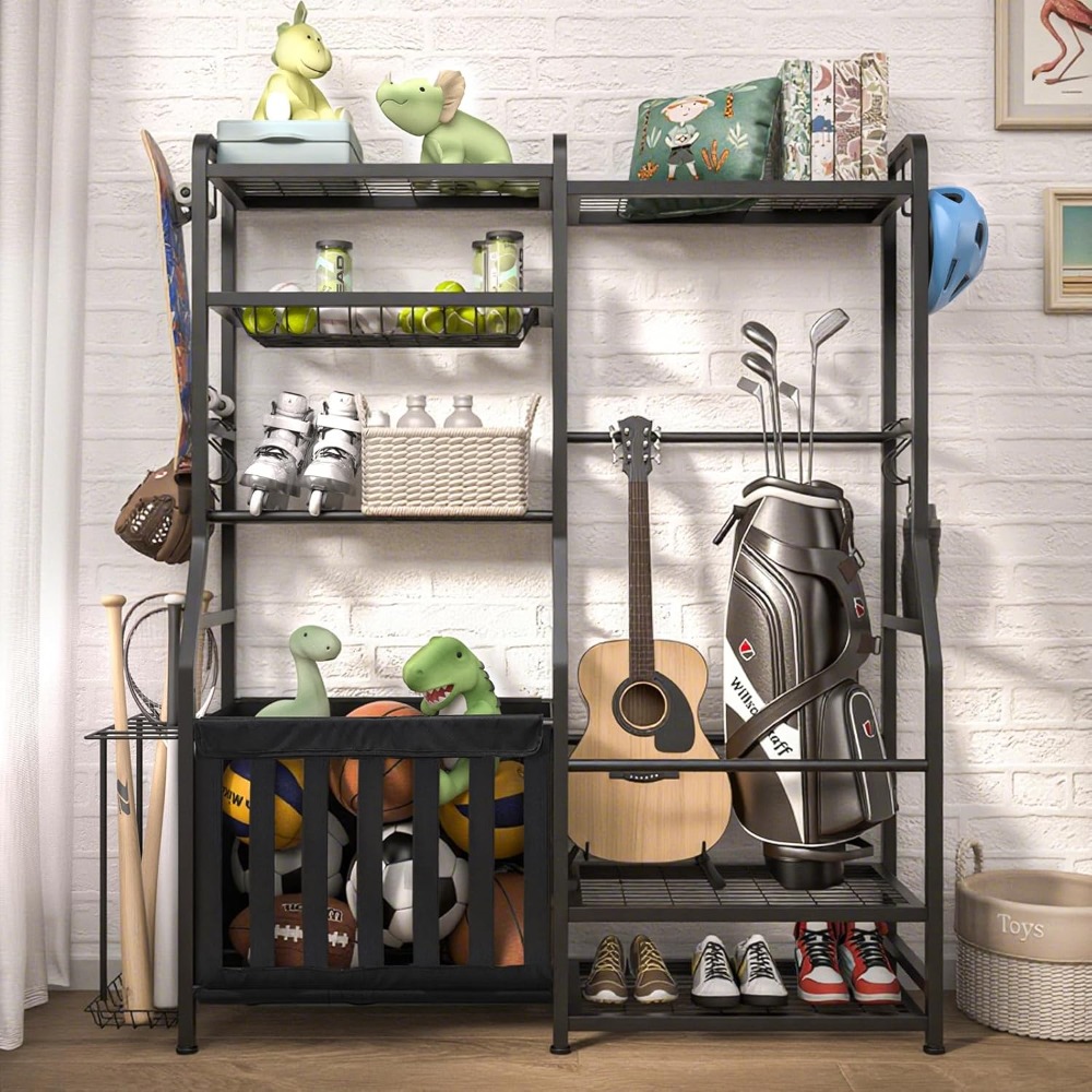 Garage Sports Equipment Organi – обзор и цена Sports Equipment Organizer Rack