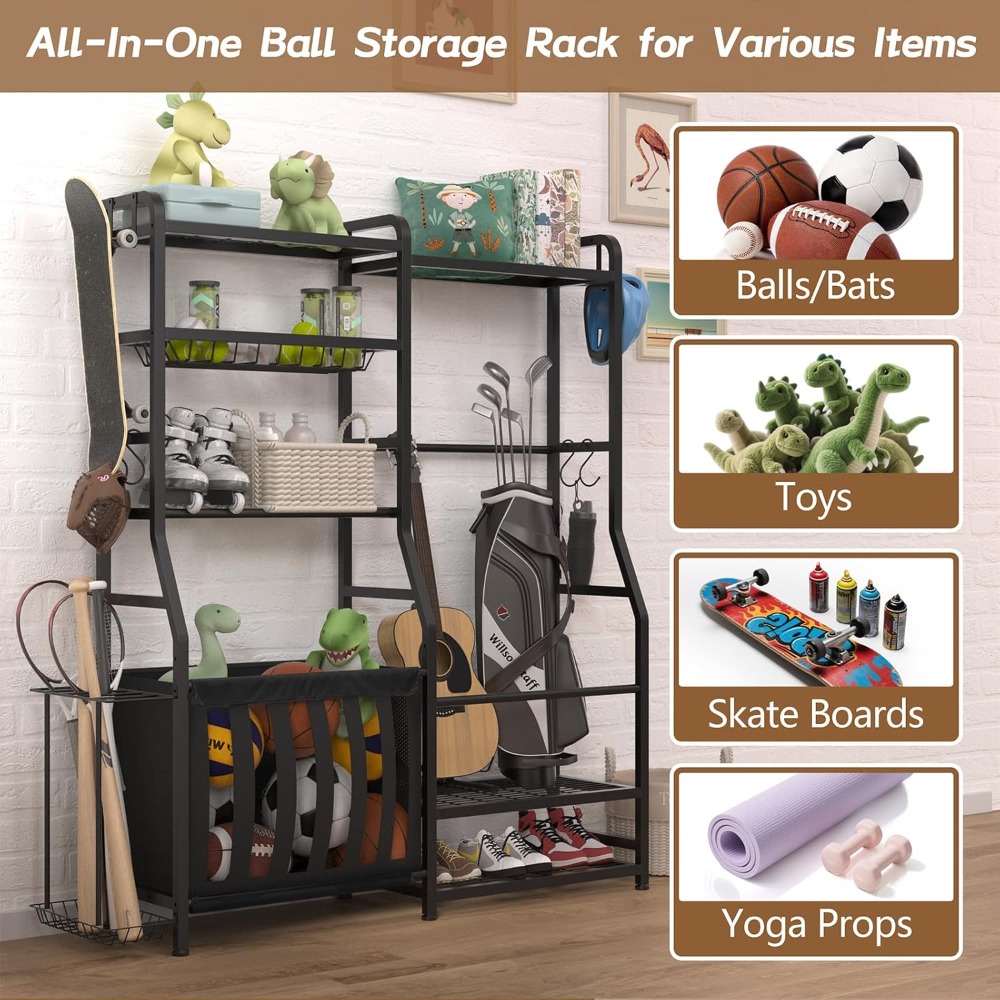 Garage Sports Equipment Organi – обзор и цена Sports Equipment Organizer Rack