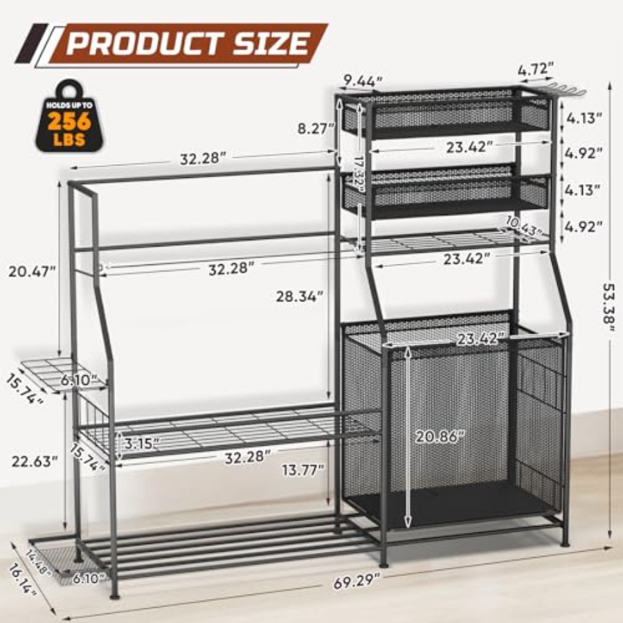 Garage Sports Equipment Organi – обзор и цена Sports Equipment Organizer Rack
