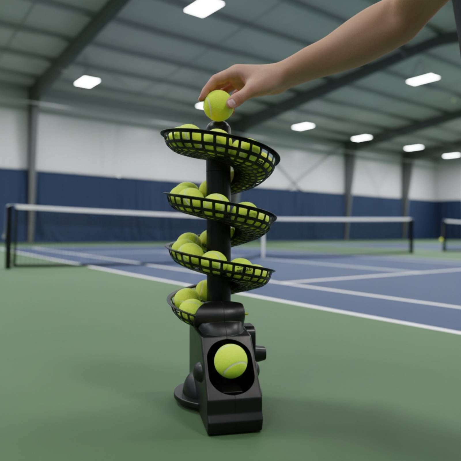 Portable Tennis Ball Machine M – обзор и цена Sports Equipment Set