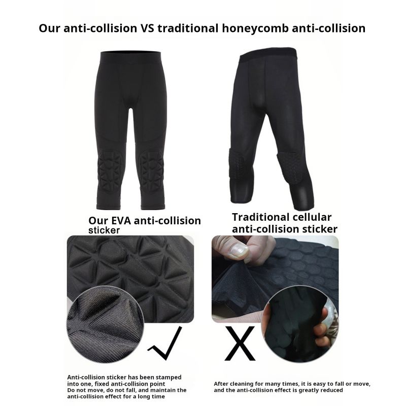 Youth Boys Capri Pants with Kn – обзор и цена Volleyball Knee Pad