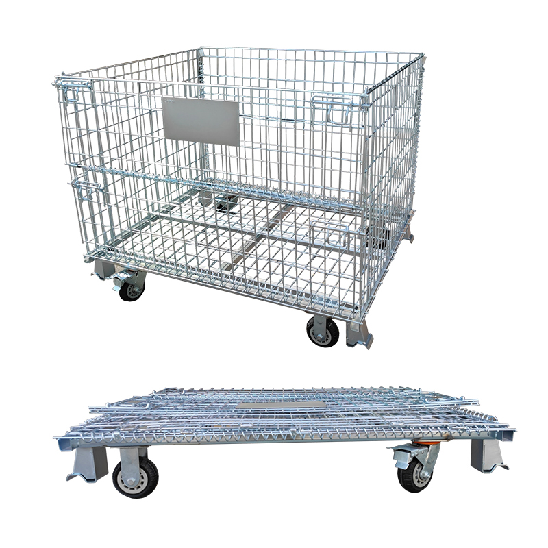 Stackable Folding Wire Mesh Pa – обзор и цена Sports Equipment Trolley