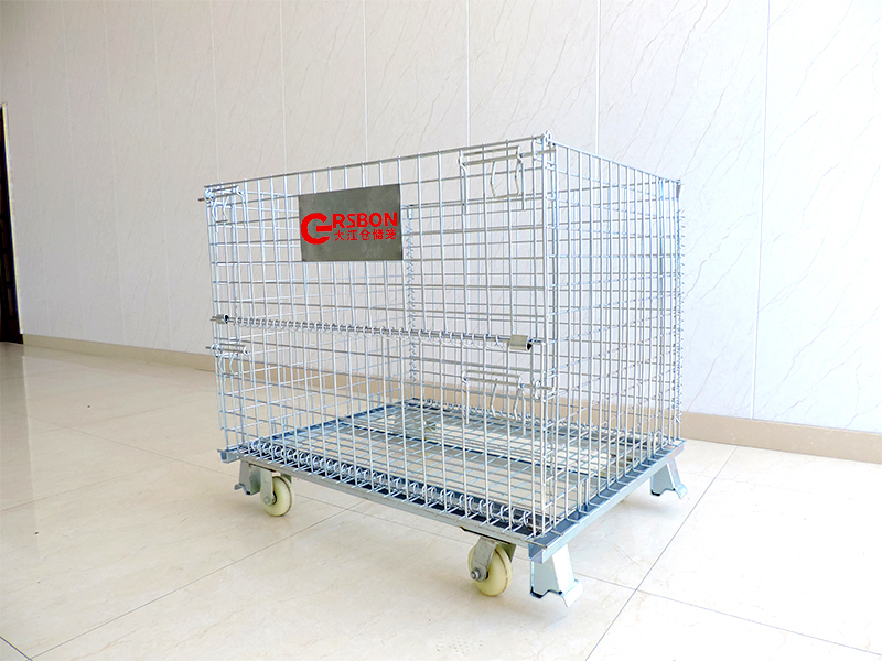 Stackable Folding Wire Mesh Pa – обзор и цена Sports Equipment Trolley