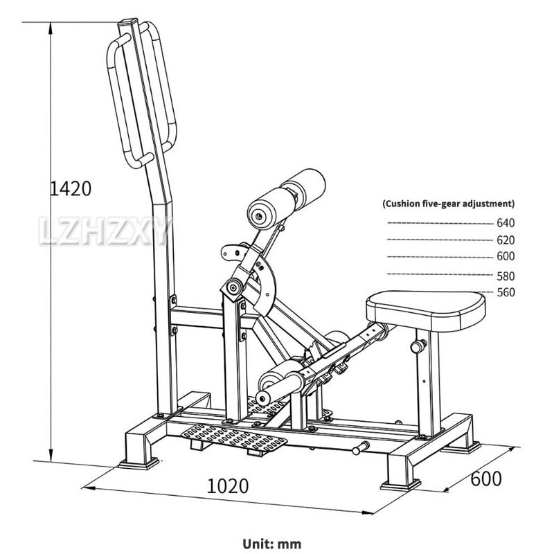 Hip trainer Squatting apparatu – обзор и цена Sports Equipment Suppliers