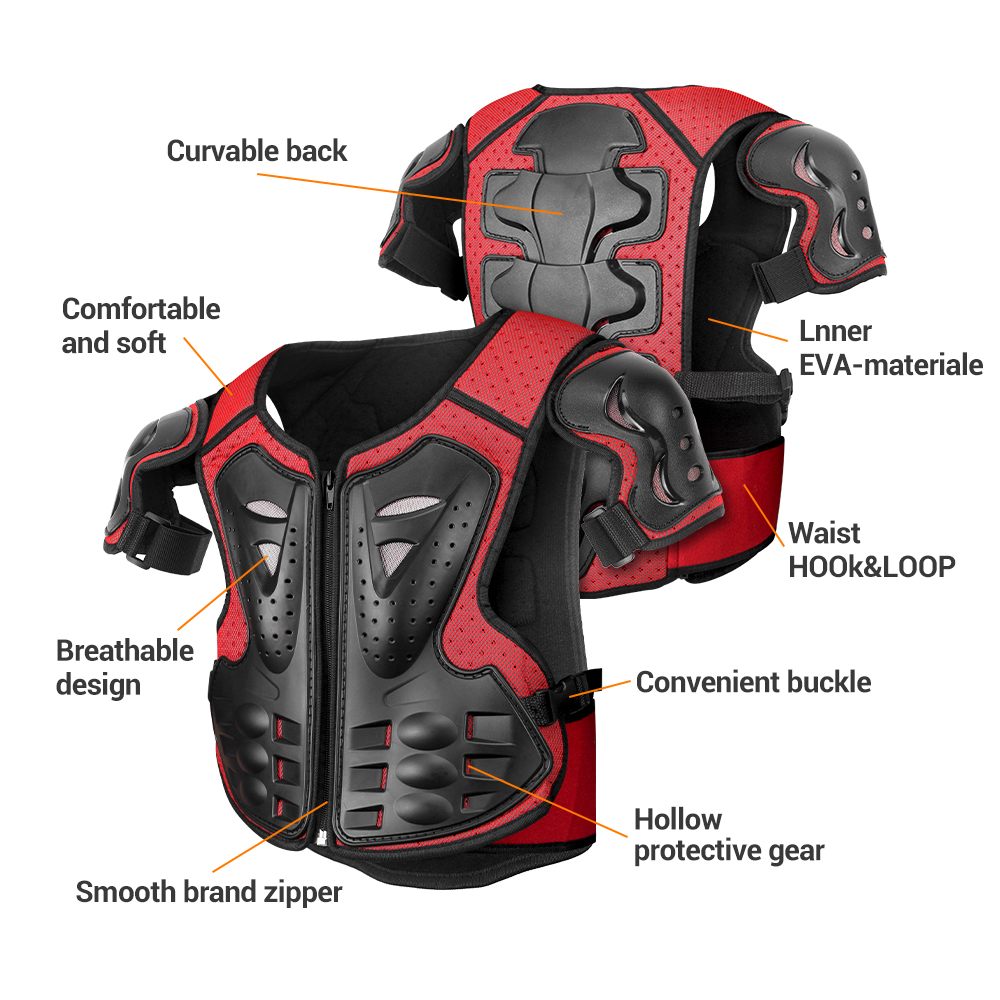 Children Armor Vest Back Prote – обзор и цена Sports Equipment 5 Years Old