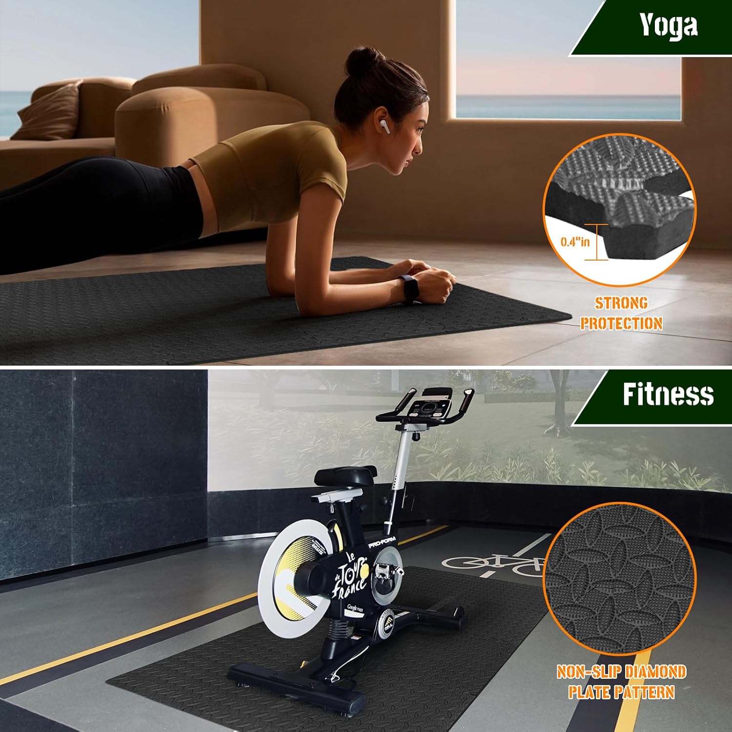 60cm EVA Foam Gym Floor Mats 8 – обзор и цена Sports Equipment Suppliers