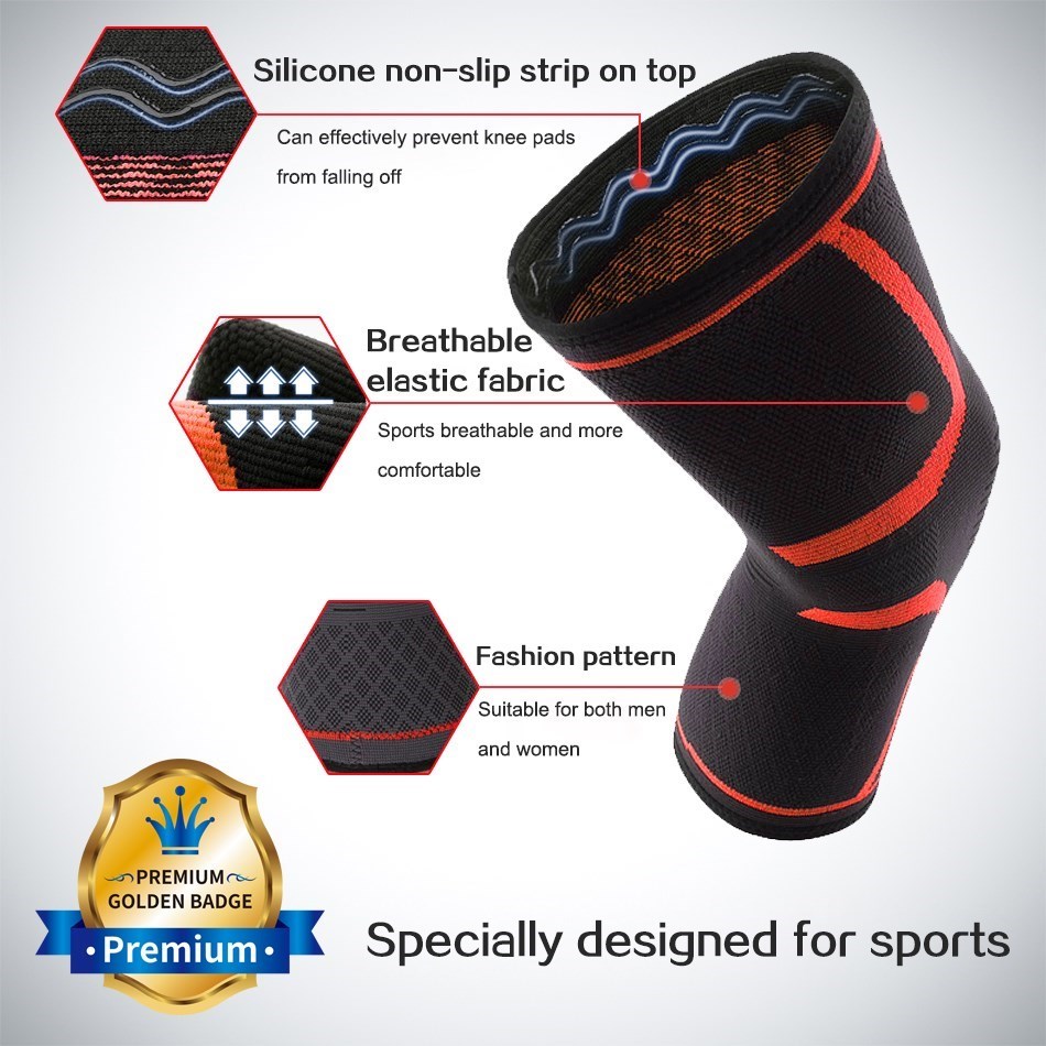 WOSWEIR-1 PC Elastic Knee Pads – обзор и цена Volleyball Knee Pad