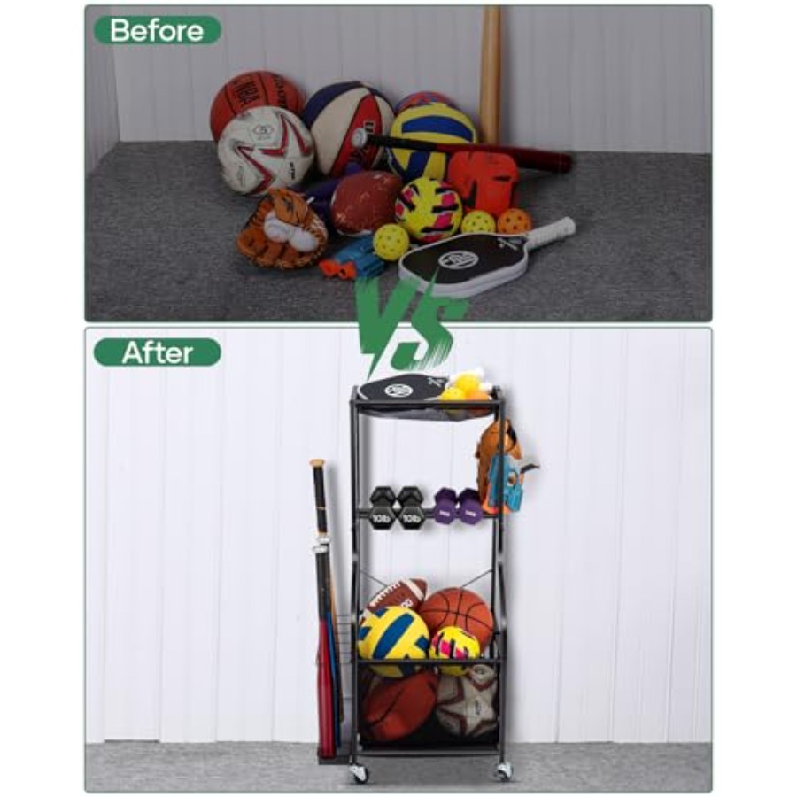 Sports Equipment Garage Organi – обзор и цена Sports Equipment Organizer Rack