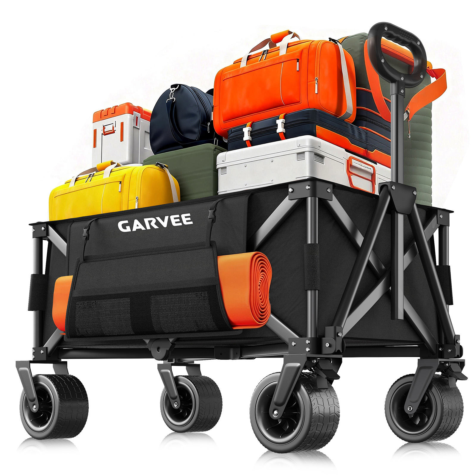 Outdoor Camping Cart with 8 In – обзор и цена Sports Equipment Trolley
