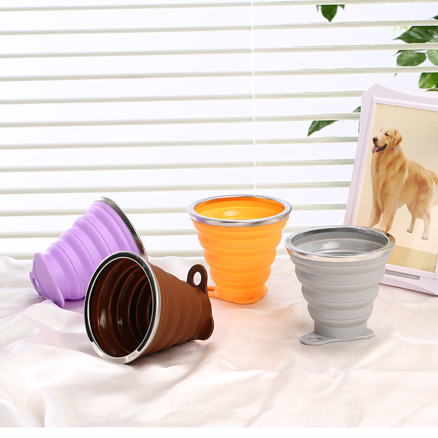 270ML Silicone Collapsible Cup – обзор и цена Sports Equipment 5 Years Old