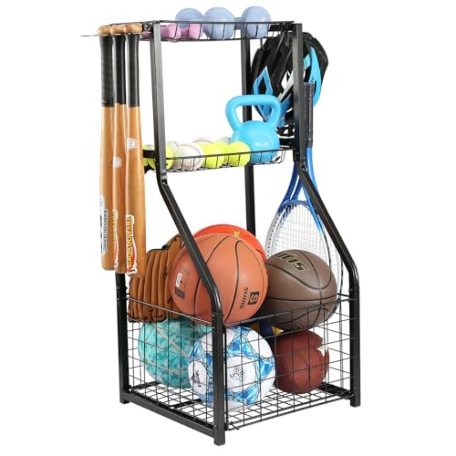 Sports Equipment Organizer for – обзор и цена Sports Equipment Organizer Rack